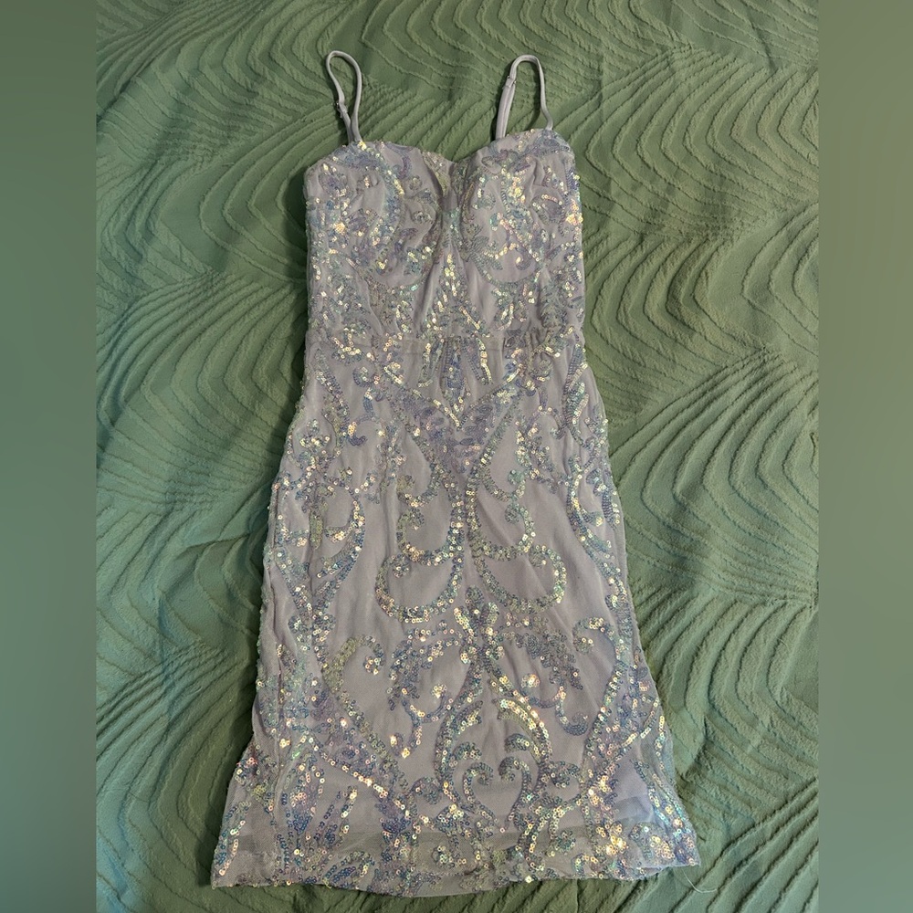 Elegant Sequin Embellished Dress